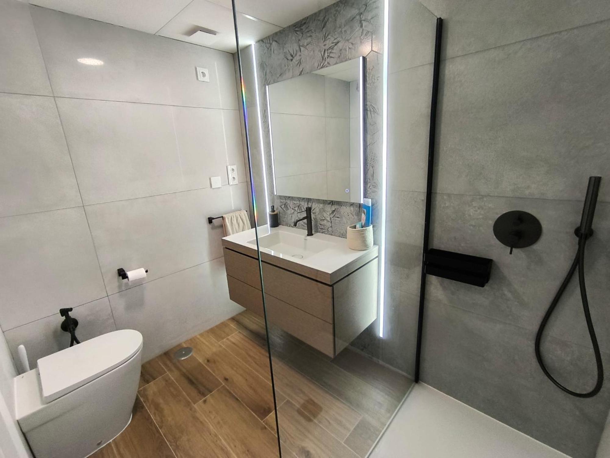 Bajo De Diseno, Piscina Privada Climatiza, 150m De La Playa Appartement
