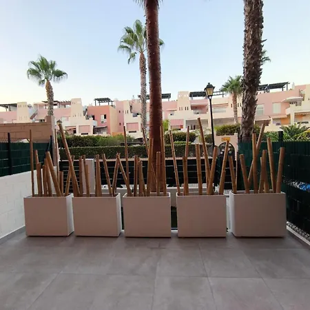 Appartement Bajo De Diseno, Piscina Privada Climatiza, 150M De La Playa à Vera Extérieur photo